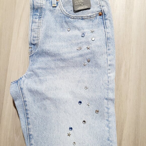 Levi's 501 Studded Jeans - Picture 2 of 7